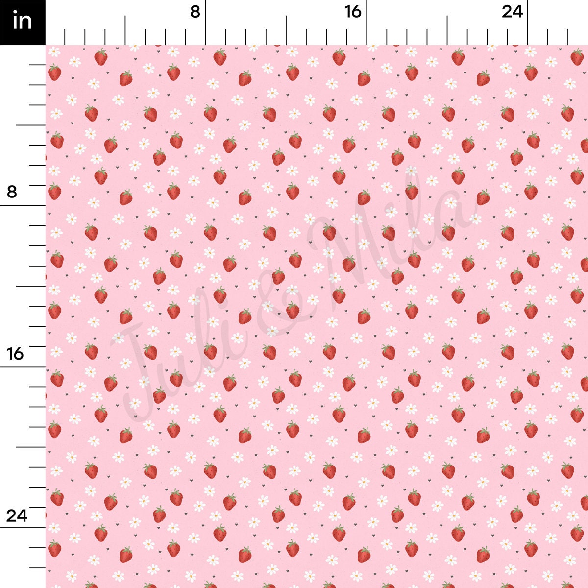 Rib Knit Fabric RBK2255 Valentine's Day