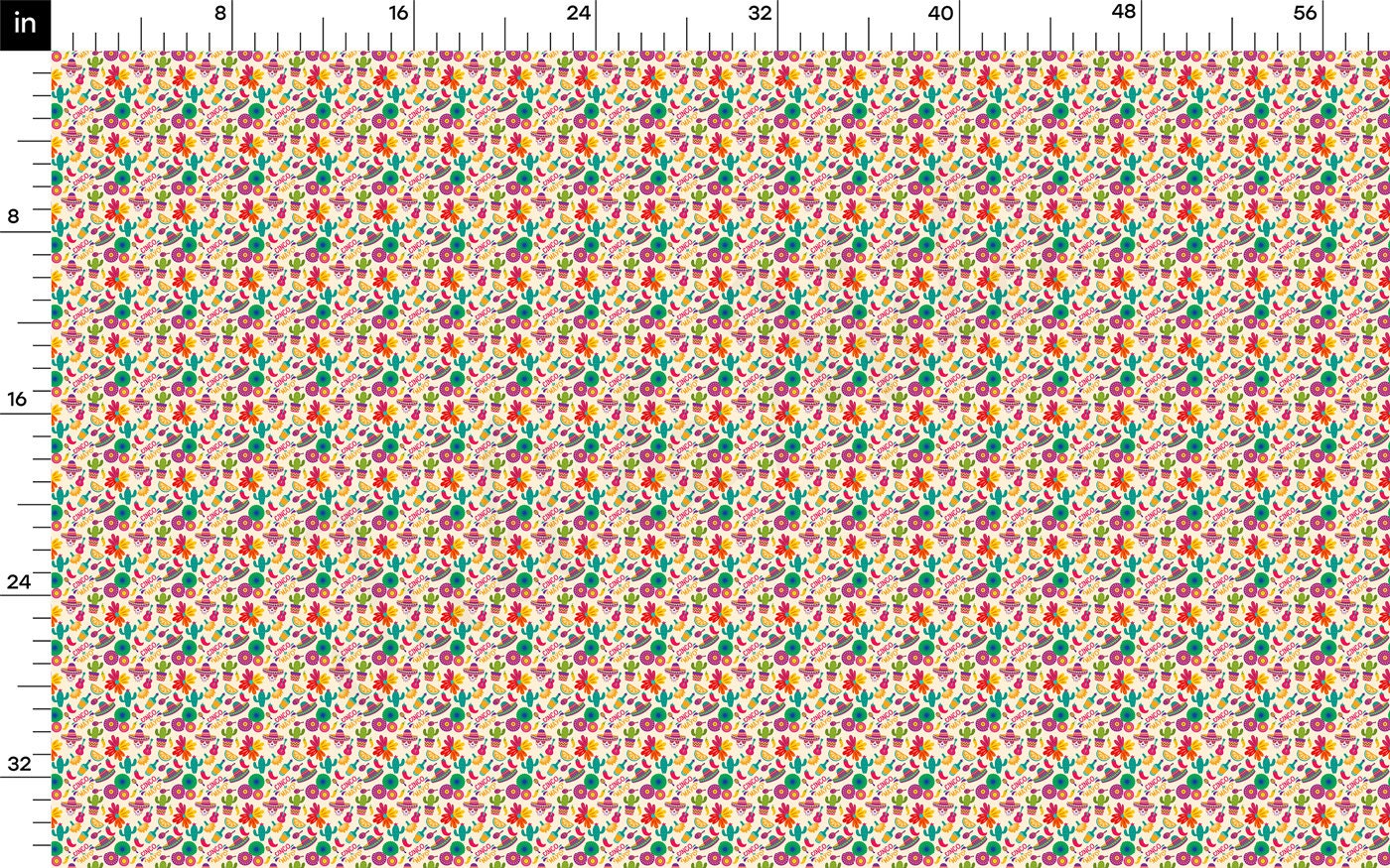Bullet Fabric AA2267 Cinco De May Mexico Serape