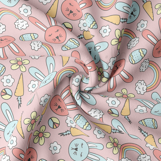 DBP Fabric Double Brushed Polyester DBP2272 Easter