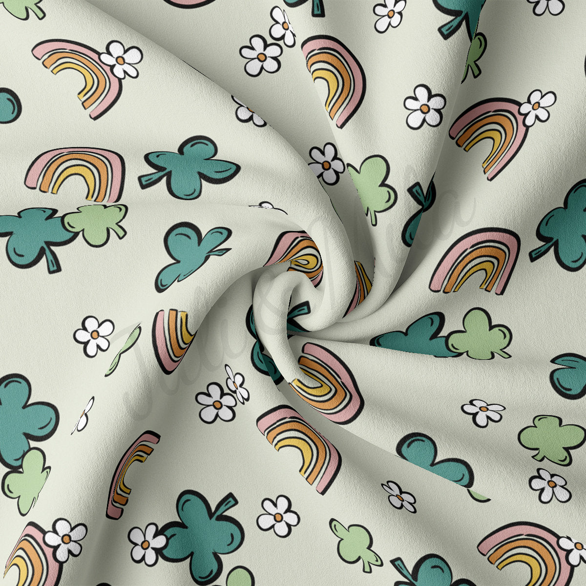 DBP Fabric Double Brushed Polyester DBP2287 St. Patrick's Day