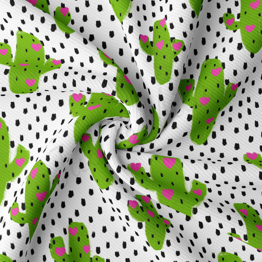 Rib Knit Fabric RBK2279 Valentine's Day