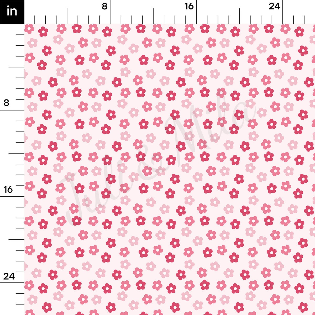 Rib Knit Fabric RBK2299 Valentine's Day
