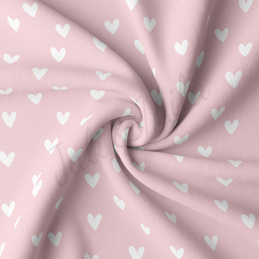 DBP Fabric Double Brushed Polyester DBP2308 Valentine's Day