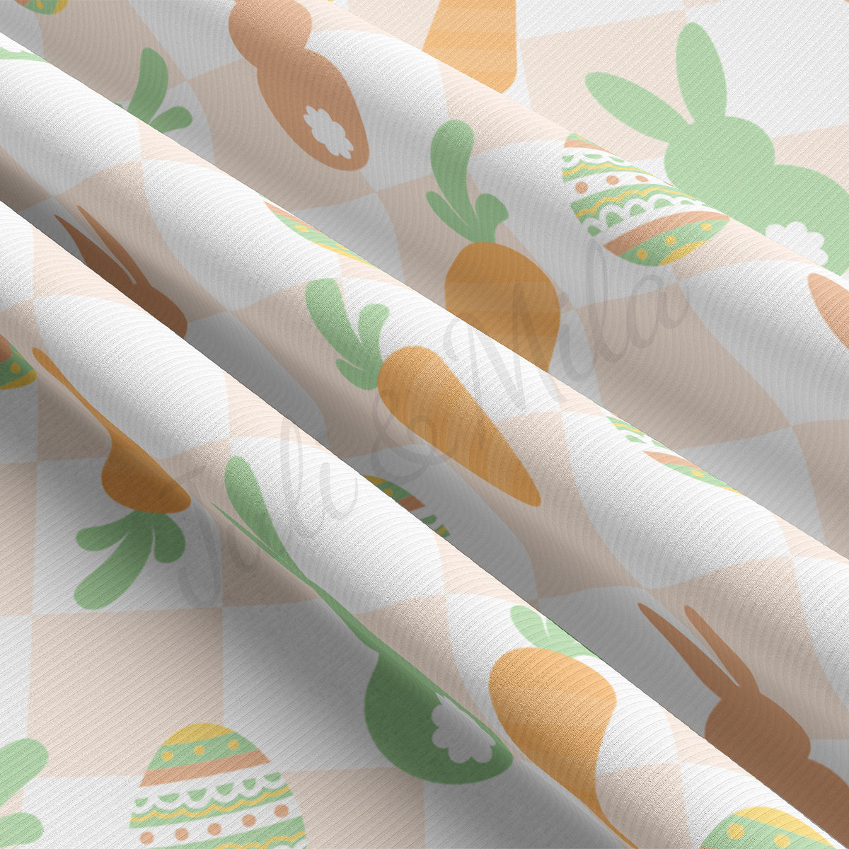 Rib Knit Fabric RBK2333 Easter