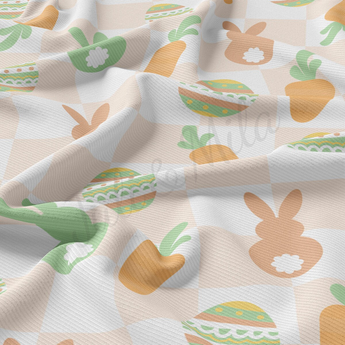 Rib Knit Fabric RBK2333 Easter