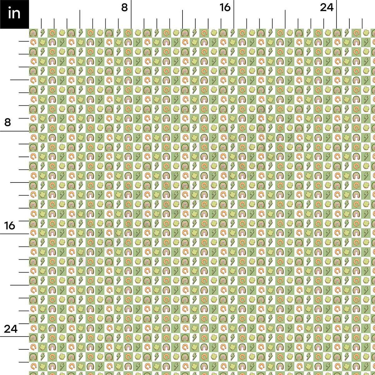 Rib Knit Fabric RBK2344 St. Patrick's Day