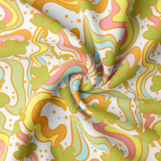 DBP Fabric Double Brushed Polyester DBP2293 St. Patrick's Day