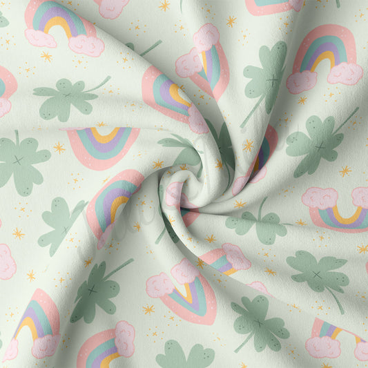 DBP Fabric Double Brushed Polyester DBP2294 St. Patrick's Day