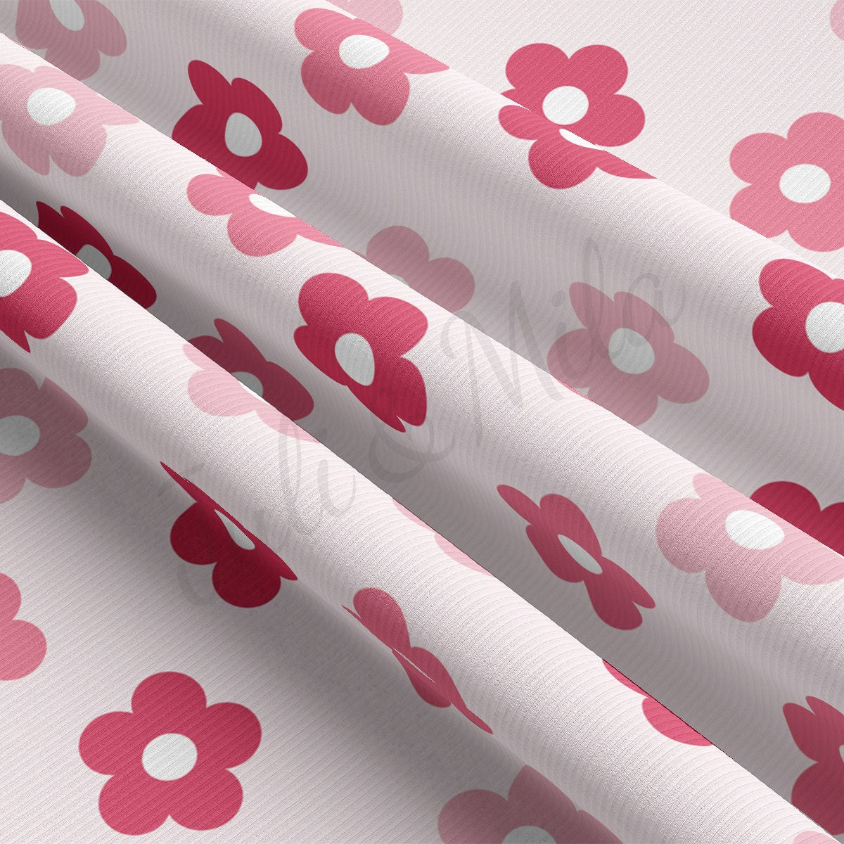 Rib Knit Fabric RBK2299 Valentine's Day