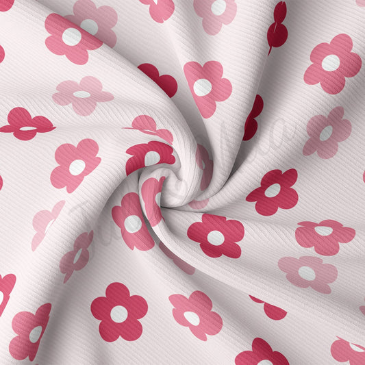 Rib Knit Fabric RBK2299 Valentine's Day