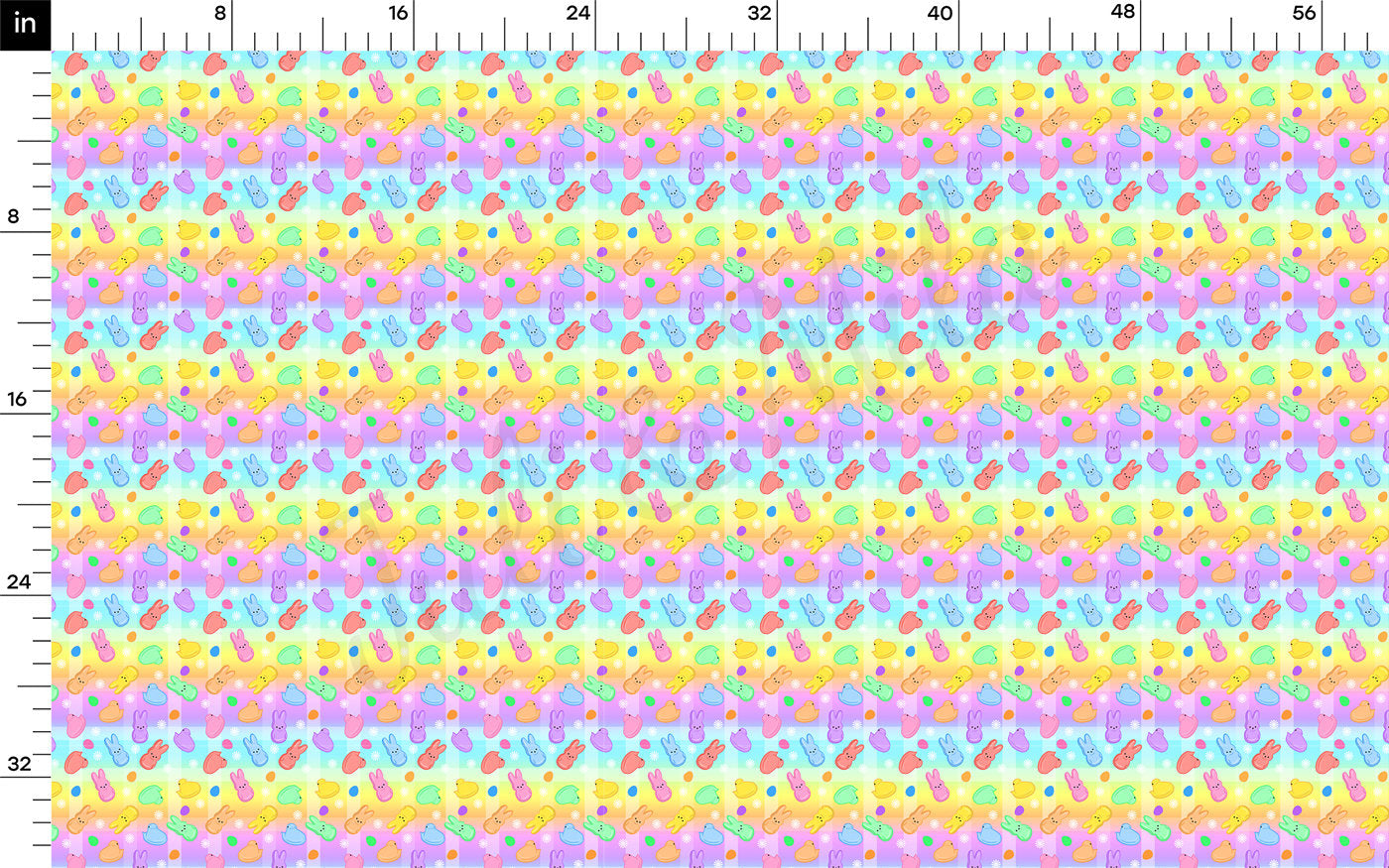 DBP Fabric Double Brushed Polyester DBP2376 Easter