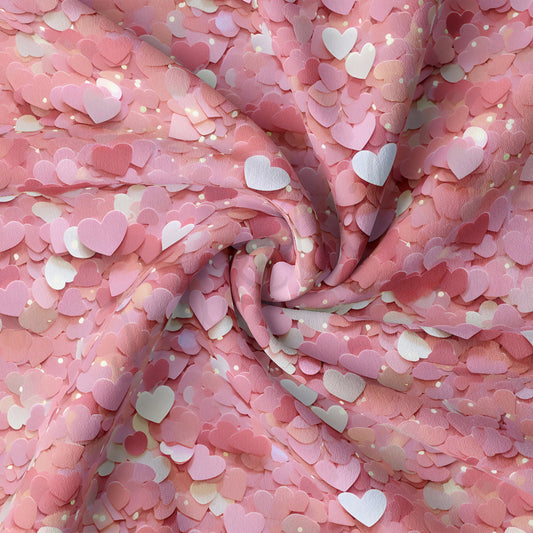 DBP Fabric Double Brushed Polyester DBP2314 Valentine's Day