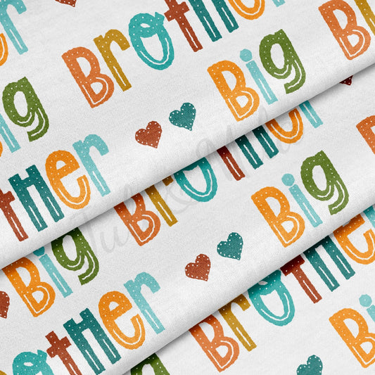 100% Cotton Fabric CTN2322 Big Brother