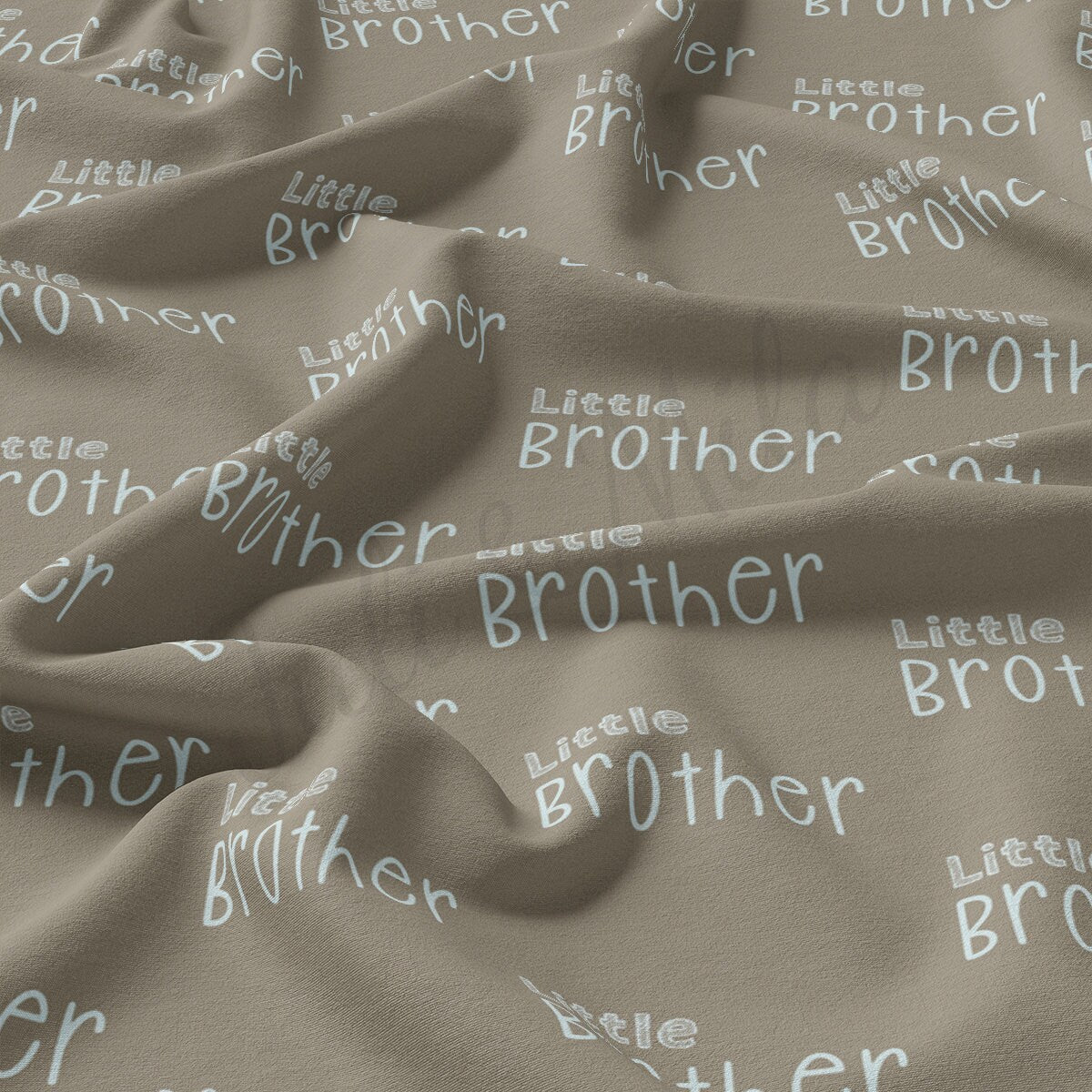 DBP Fabric Double Brushed Polyester DBP2343 Little Brother