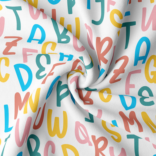 DBP Fabric Double Brushed Polyester DBP2361 Back to School