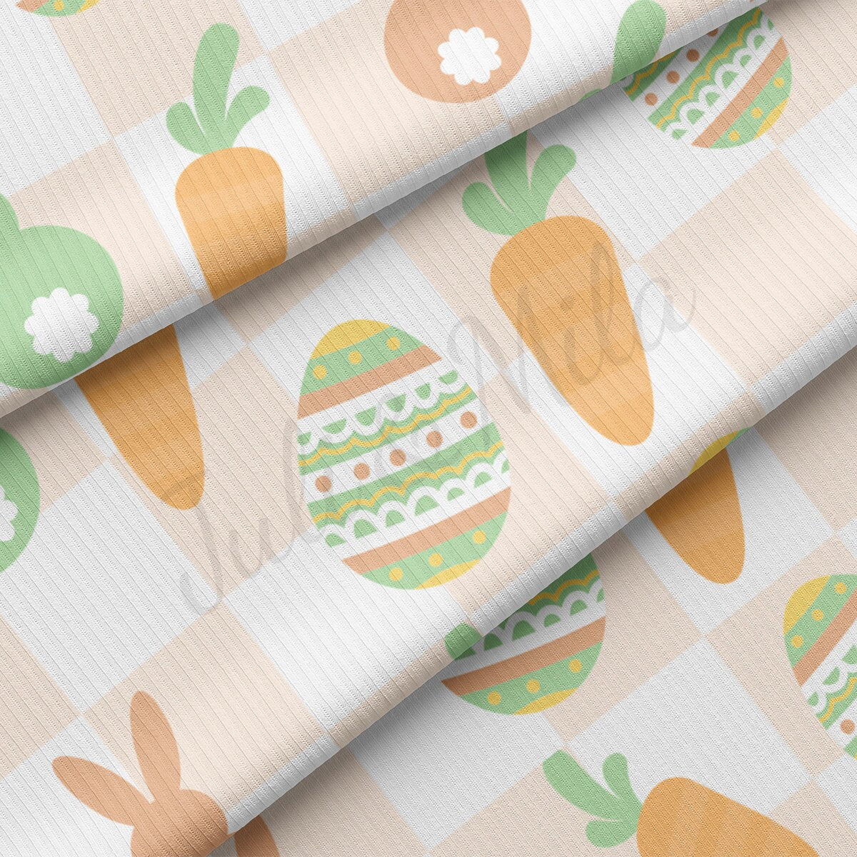 Rib Knit Fabric RBK2333 Easter