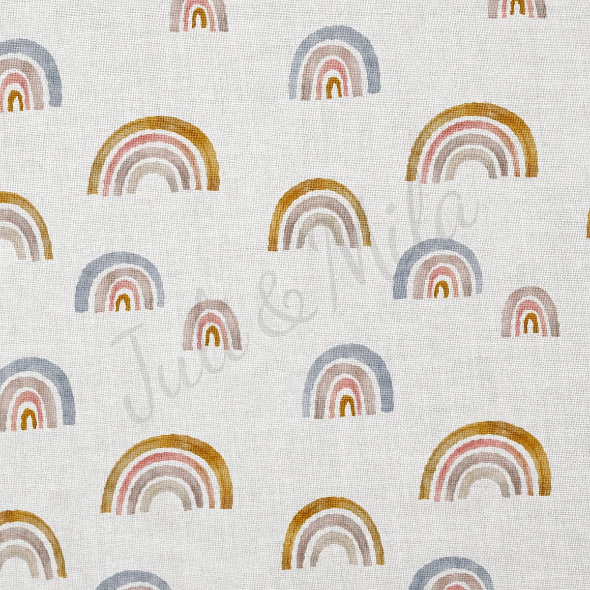 100% Cotton Fabric CTN2463 Rainbow