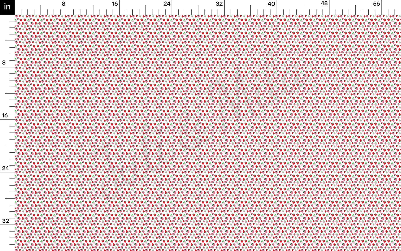 100% Cotton Fabric CTN2468 Strawberries