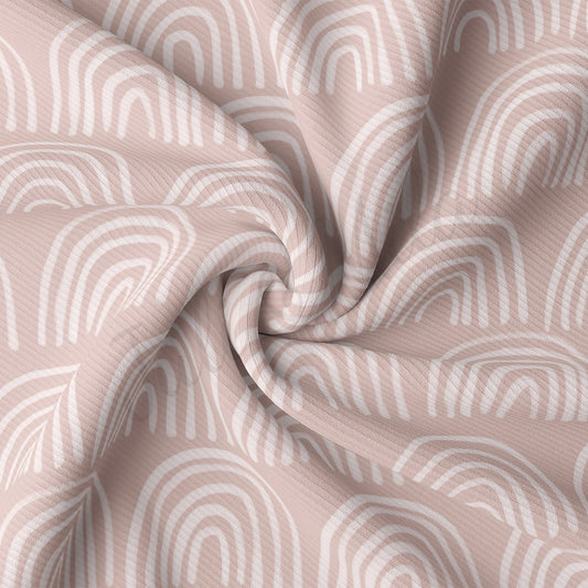 Rib Knit Fabric RBK2421 Rainbow