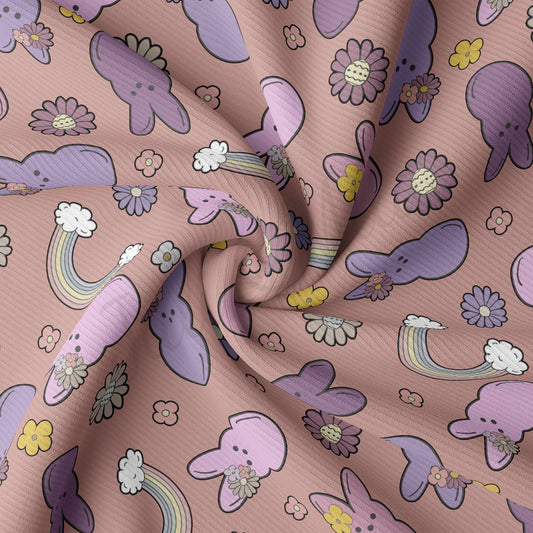 Rib Knit Fabric RBK2462 Easter
