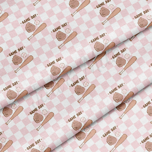 100% Cotton Fabric CTN2388 Baseball