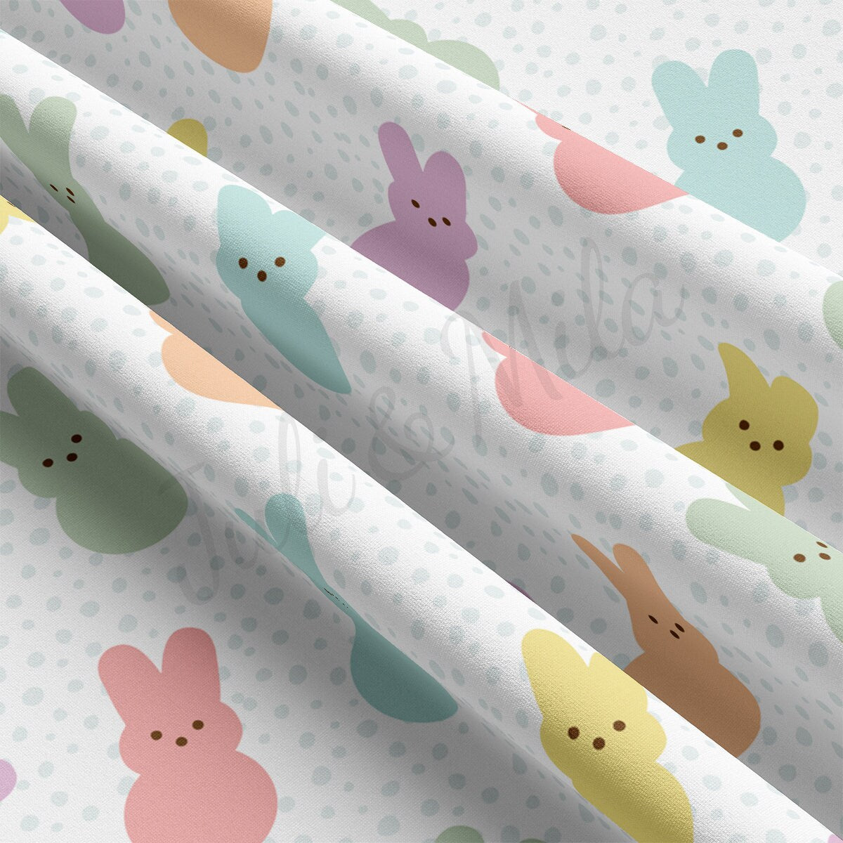 DBP Fabric Double Brushed Polyester DBP2372 Easter