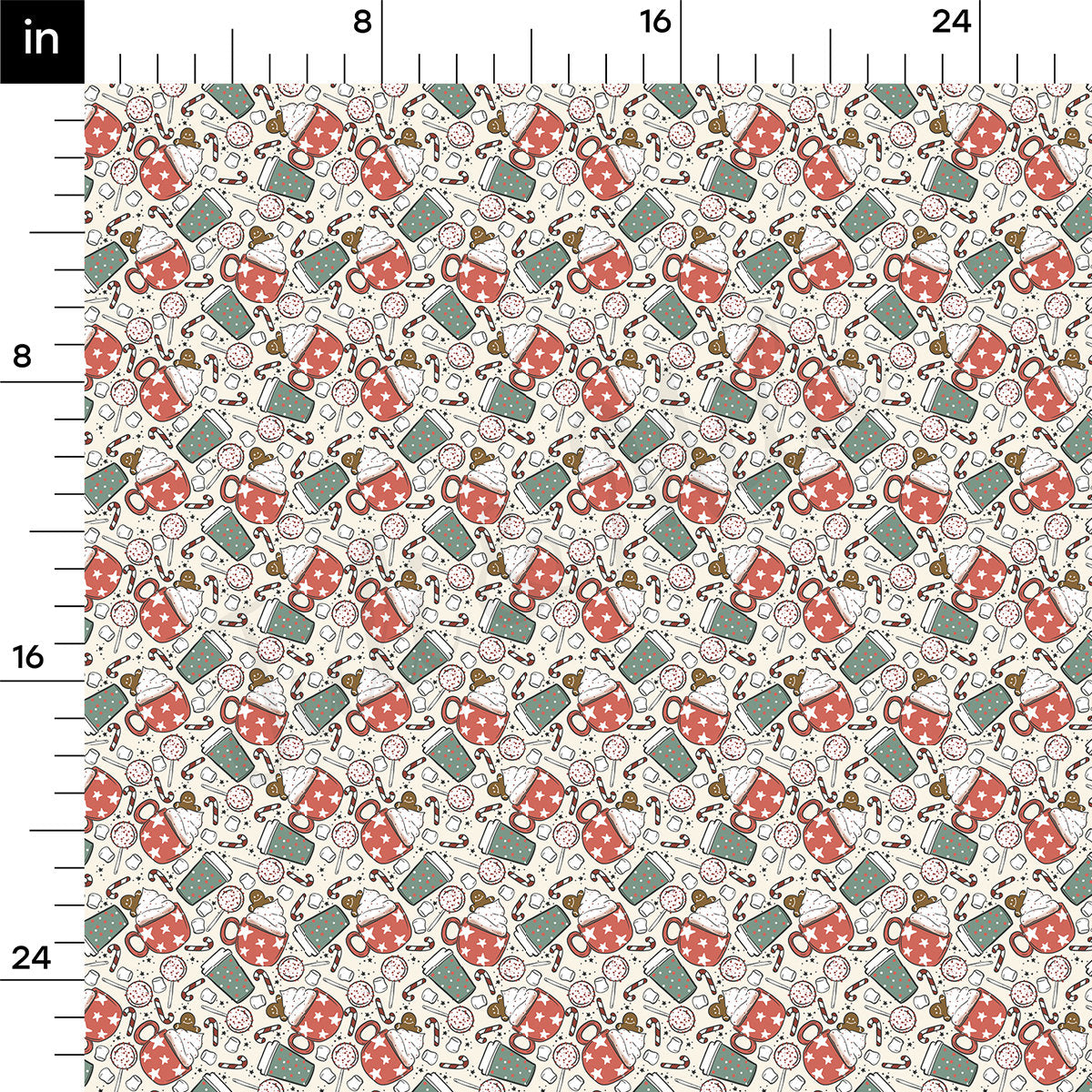 100% Cotton Fabric CTN01 Christmas