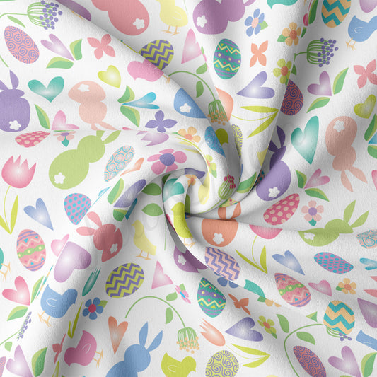 DBP Fabric Double Brushed Polyester Fabric DBP2554 Easter
