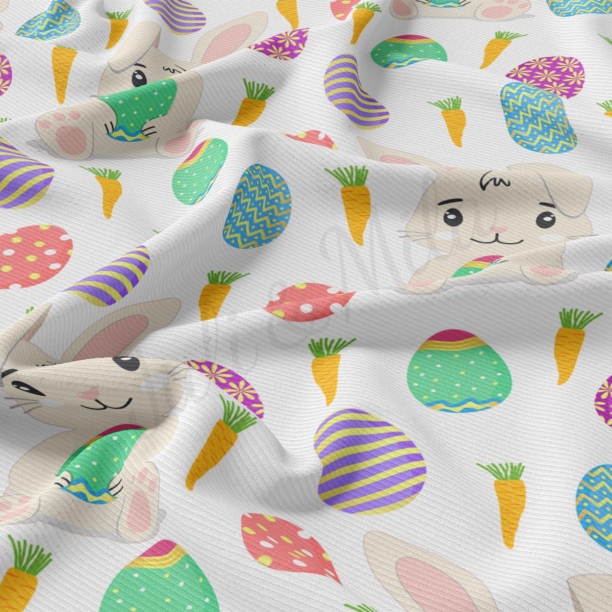 Rib Knit Fabric RBK2555 Easter