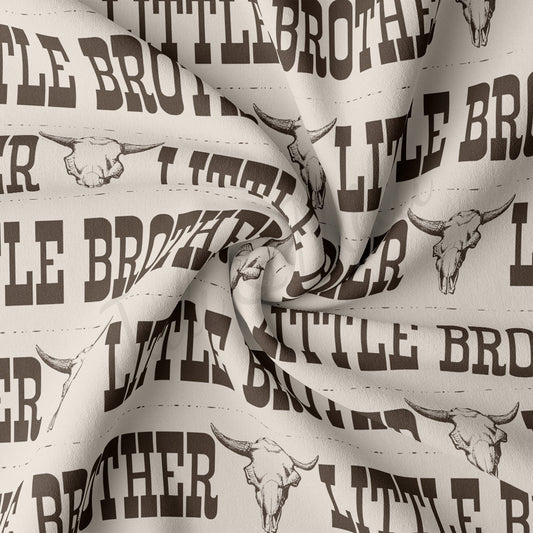 DBP Fabric Double Brushed Polyester DBP2448 Little Brother