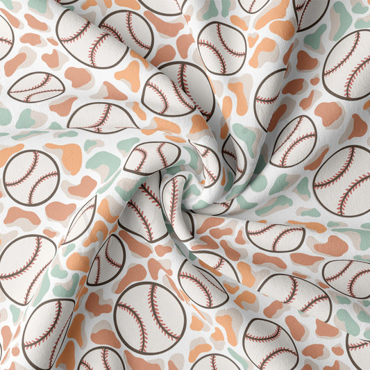 DBP Fabric Double Brushed Polyester DBP2510 Baseball