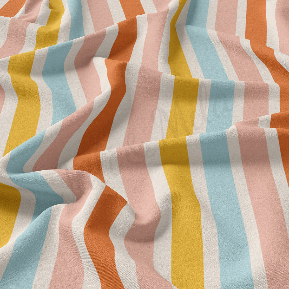 DBP Fabric Double Brushed Polyester DBP2524 Stripes