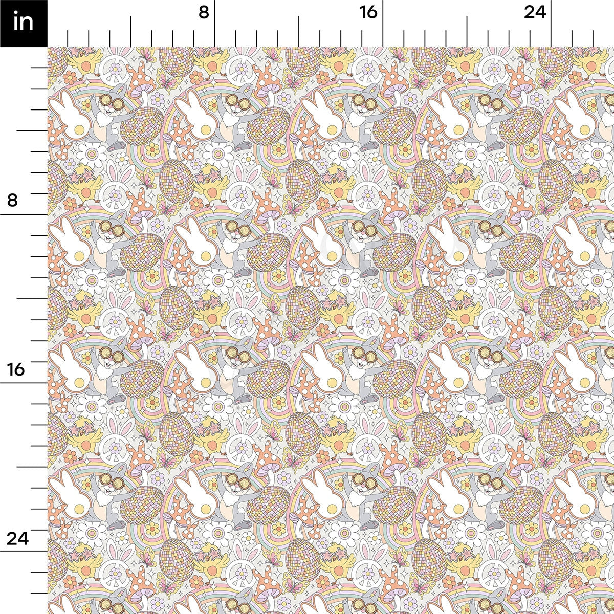 100% Cotton Fabric CTN2594 Easter