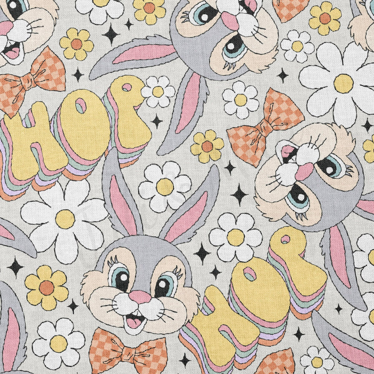 100% Cotton Fabric CTN2595 Easter
