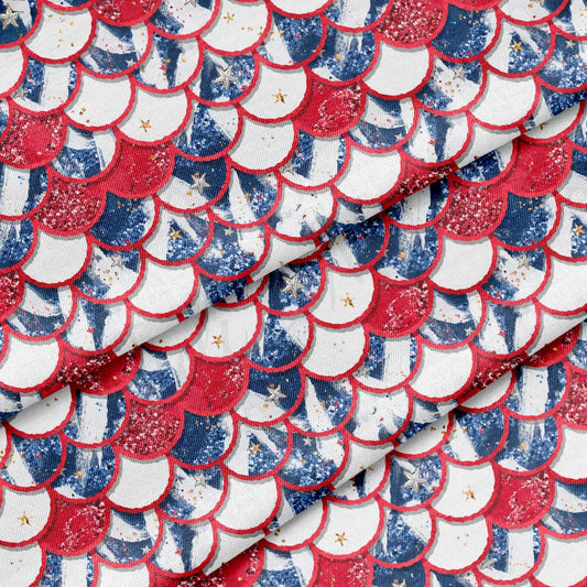 100% Cotton Fabric CTN2617 Patriotic 4th of July