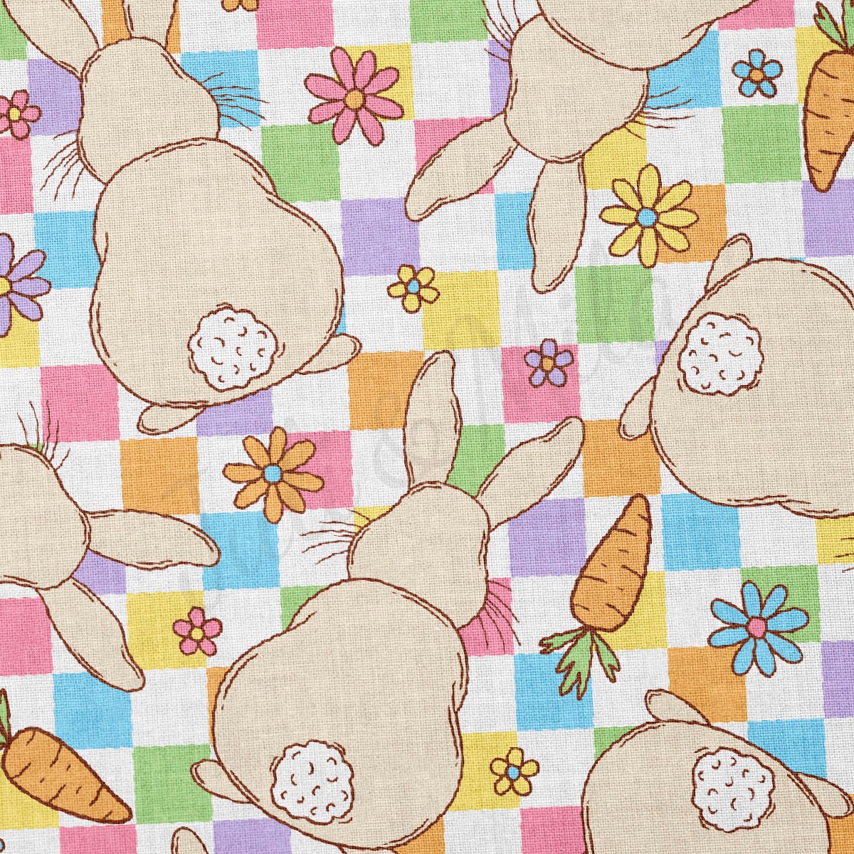 100% Cotton Fabric CTN2629 Easter