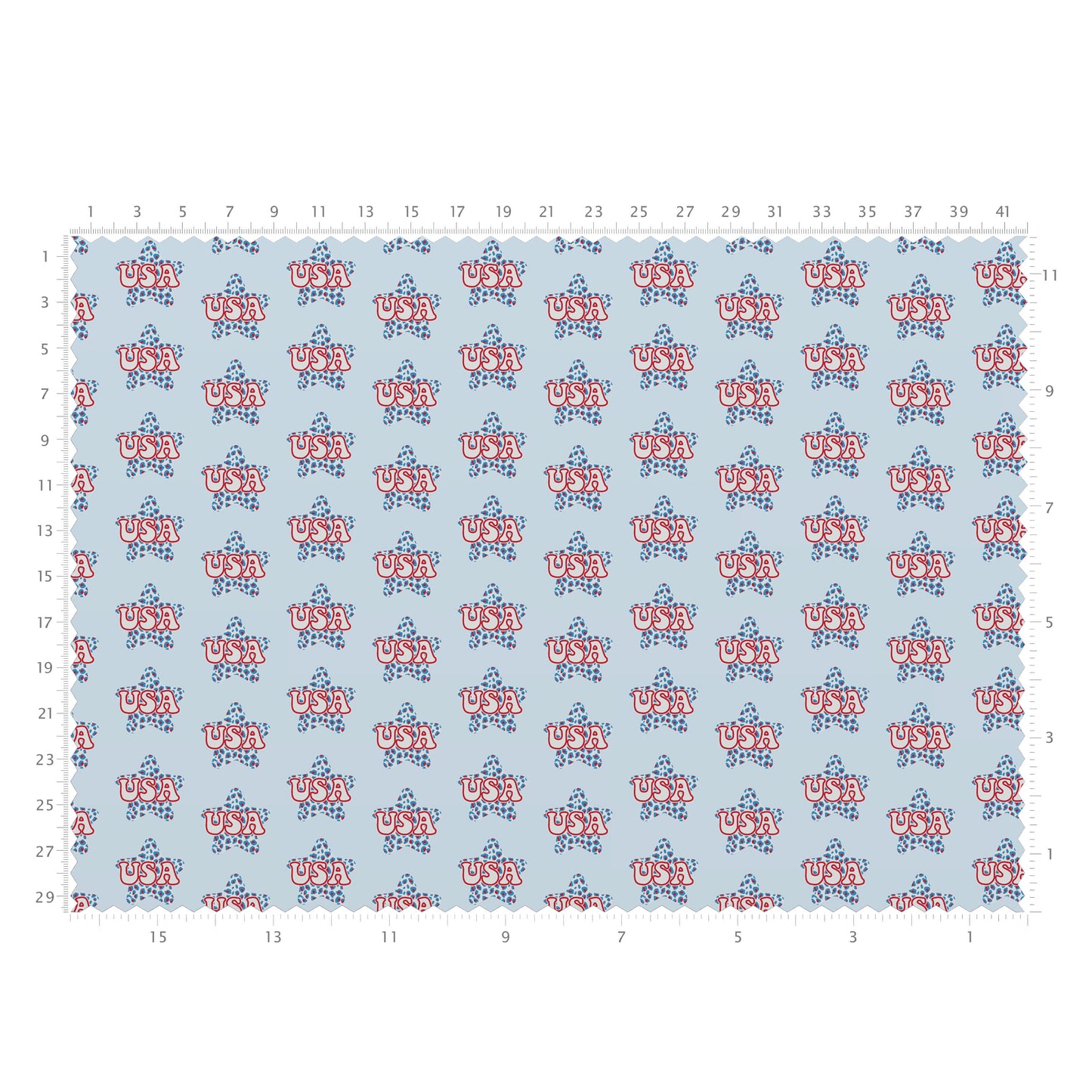 Bullet Fabric 4th of July Patriotic USA AA2581
