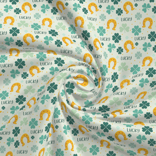 DBP Fabric Double Brushed Polyester DBP2582 St. Patrick's Day