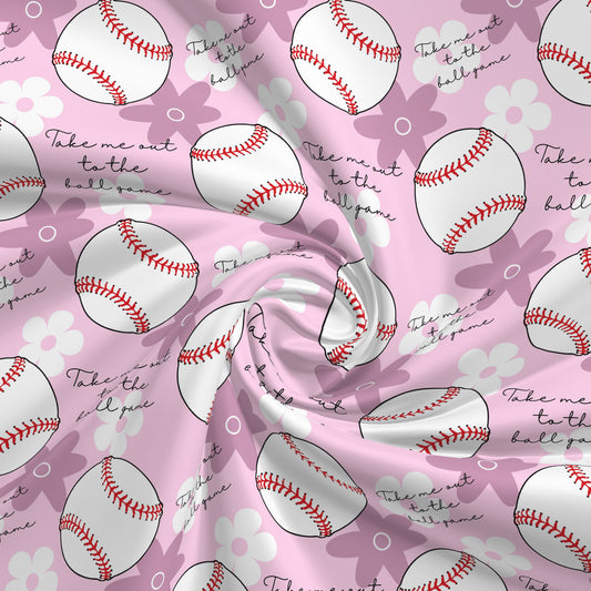 Baseball DBP Fabric Double Brushed Polyester DBP2635