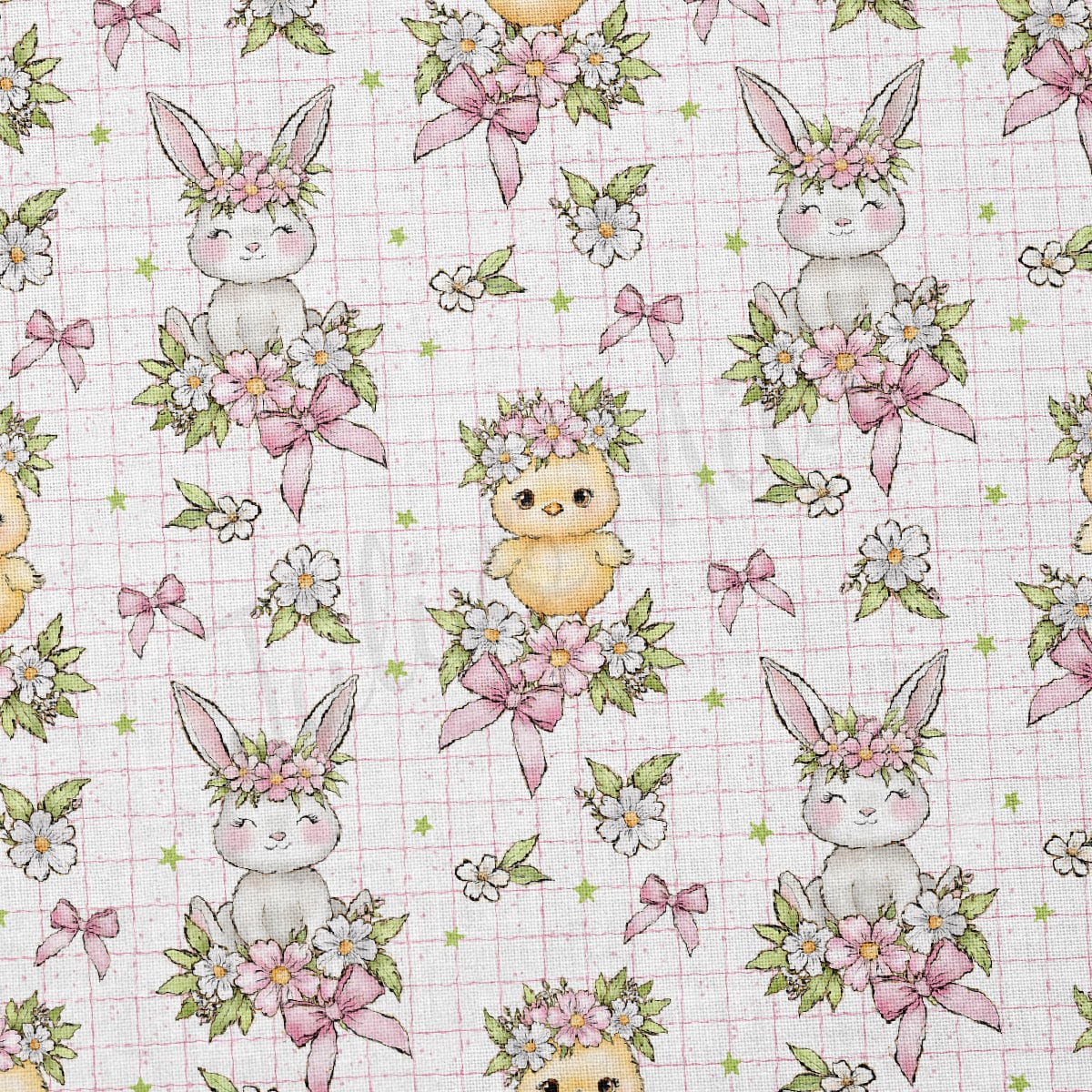 100% Cotton Fabric CTN2622 Easter