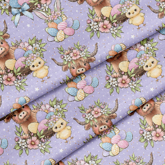 100% Cotton Fabric CTN2627 Easter