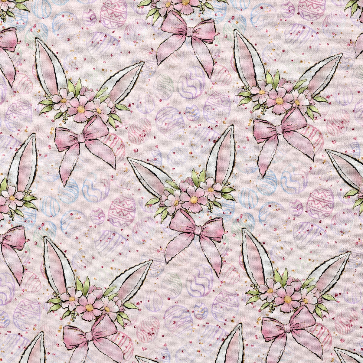 100% Cotton Fabric CTN2628 Easter