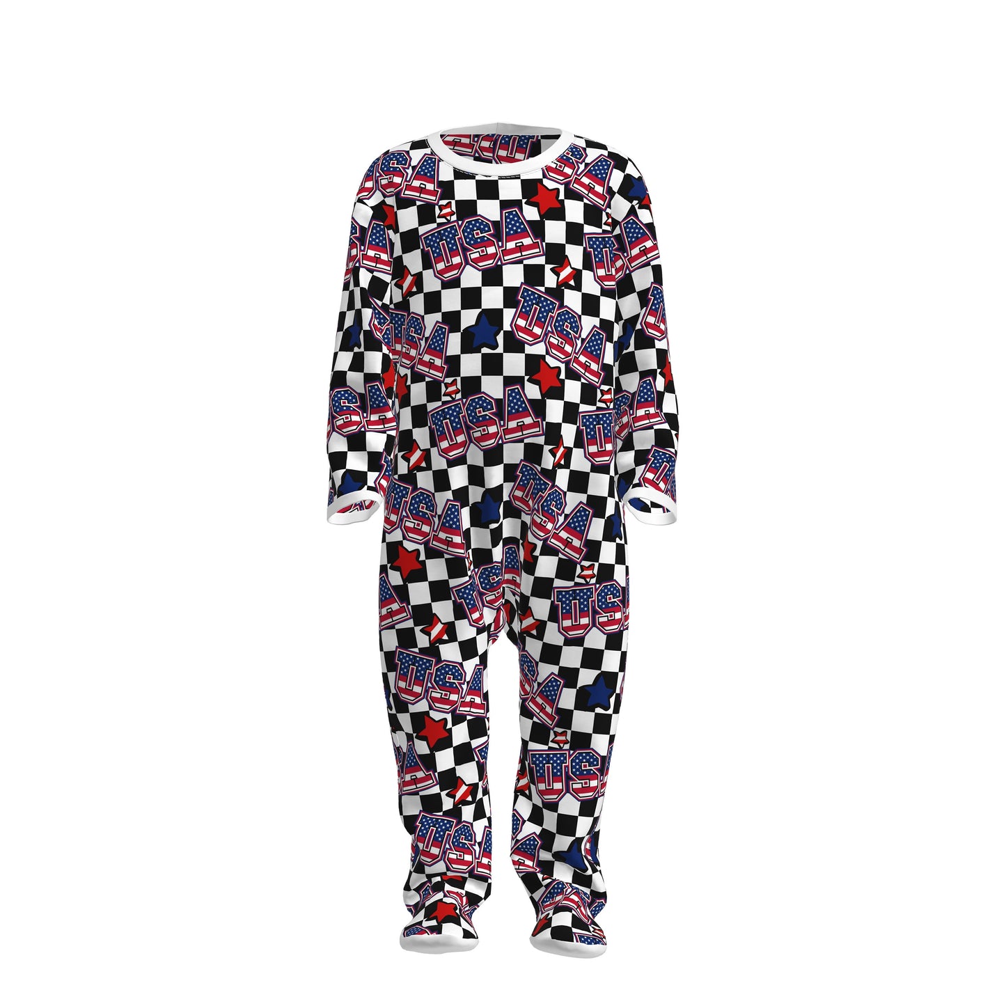 100% Cotton Fabric By the Yard Printed in USA Cotton Sateen - Cotton CTN2648 USA 4th of July