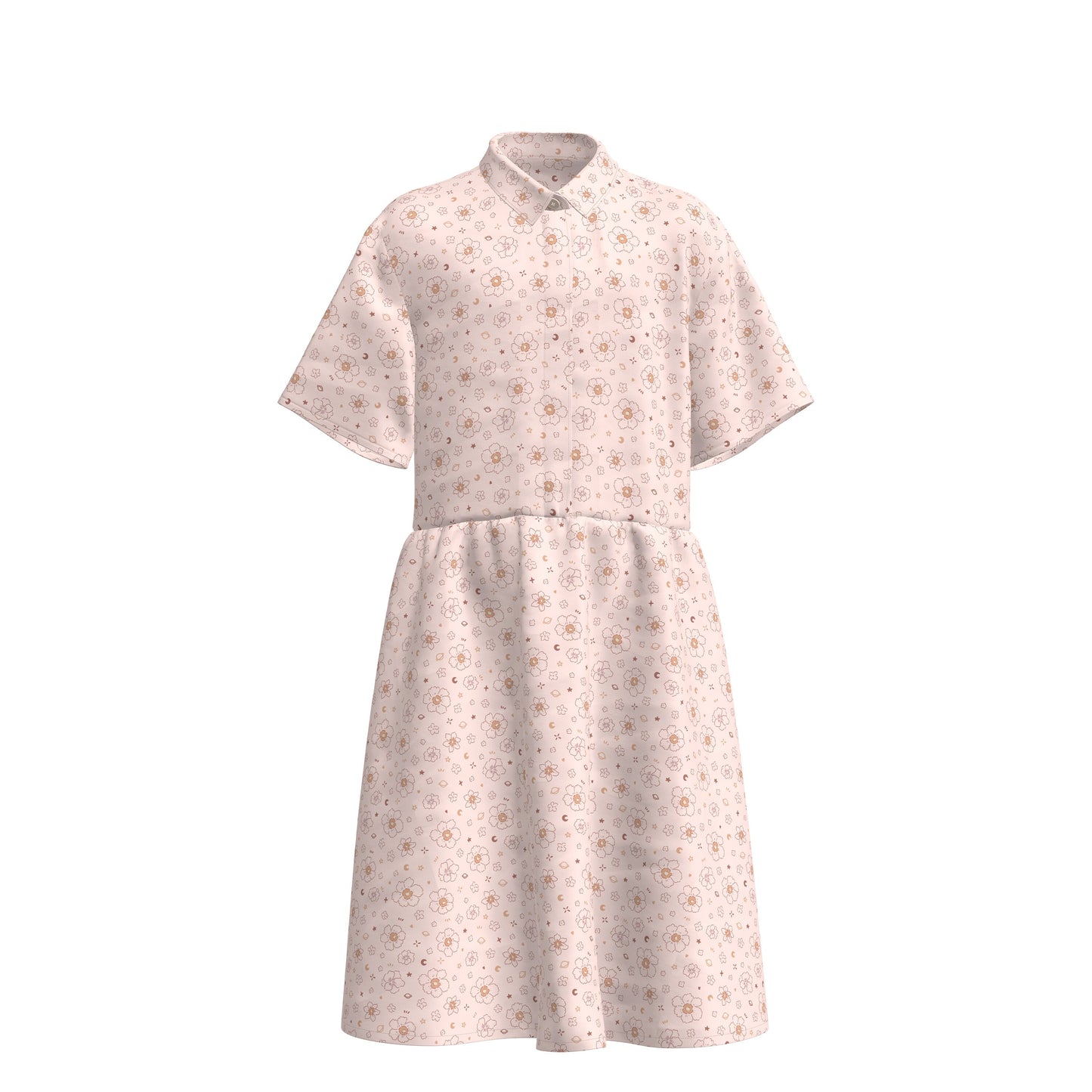 100% Cotton Fabric By the Yard Printed in USA Cotton Sateen - Cotton CTN2655 Floral