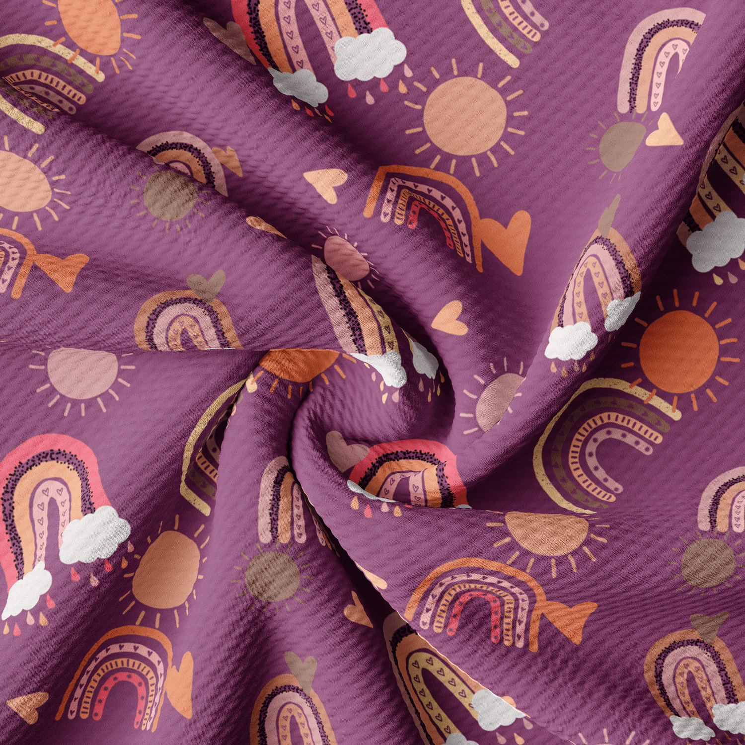 Rainbow Bullet Fabric