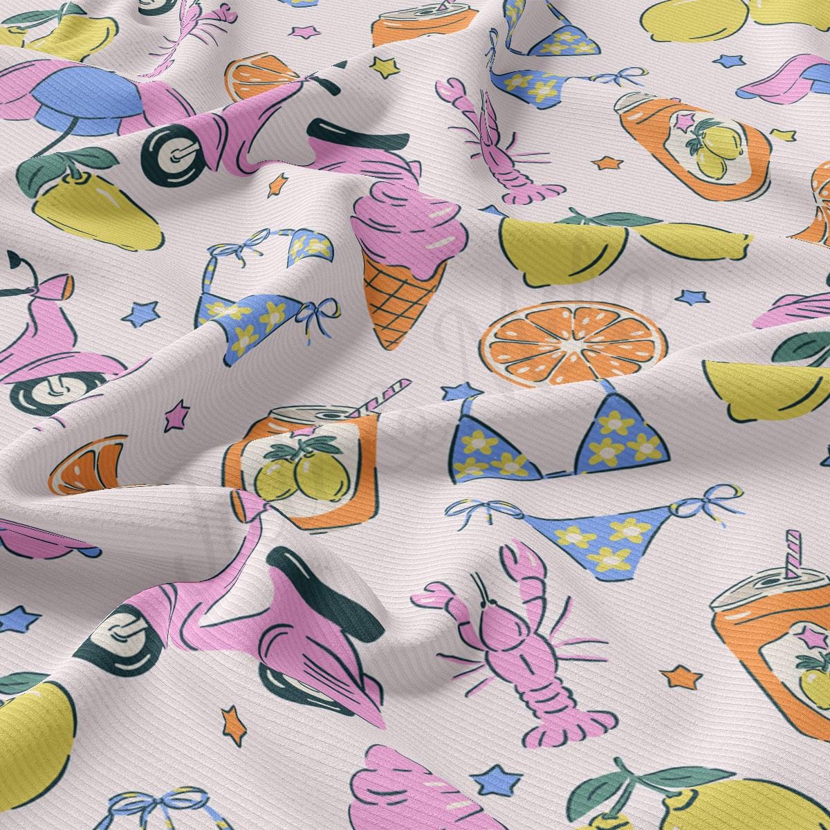 a close up of a pattern on a fabric