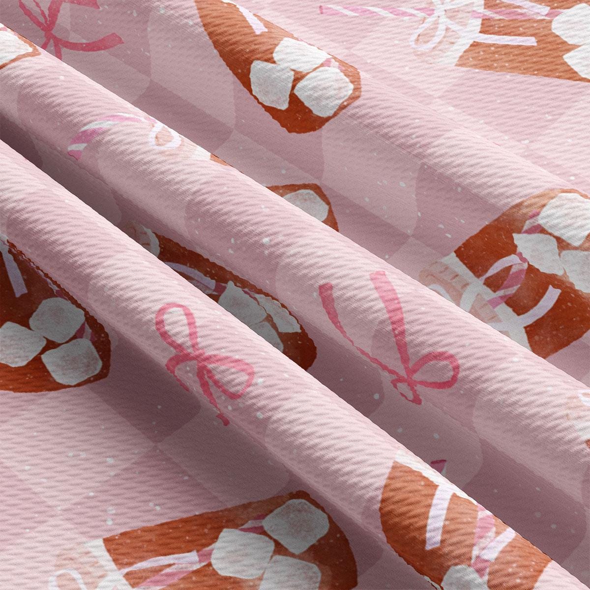 a close up of a pink wallpaper with a pattern of lips