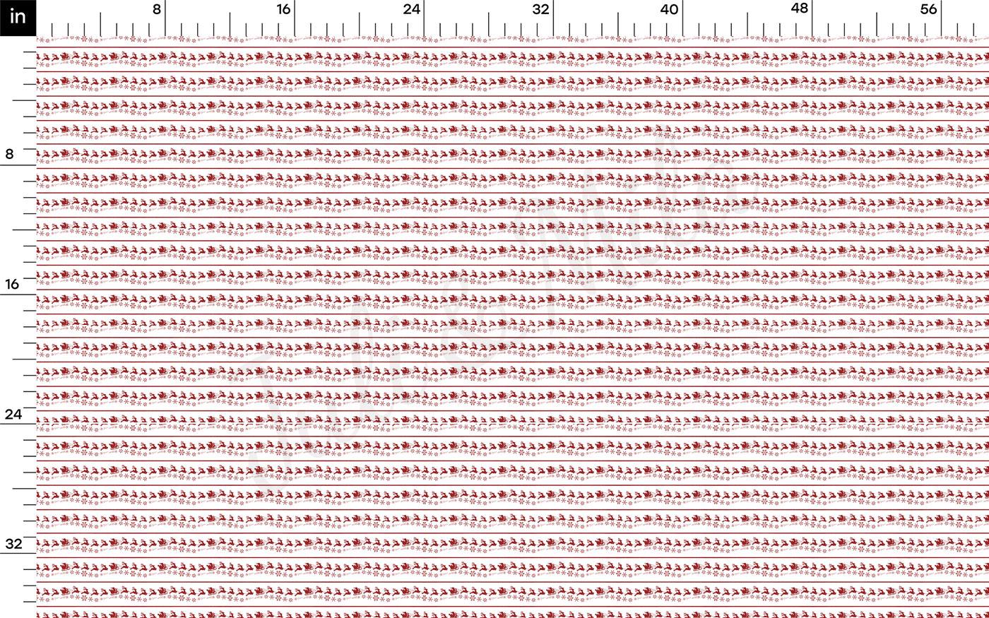 The image is a repeating pattern of red and white lines, creating a visually striking and symmetrical design.