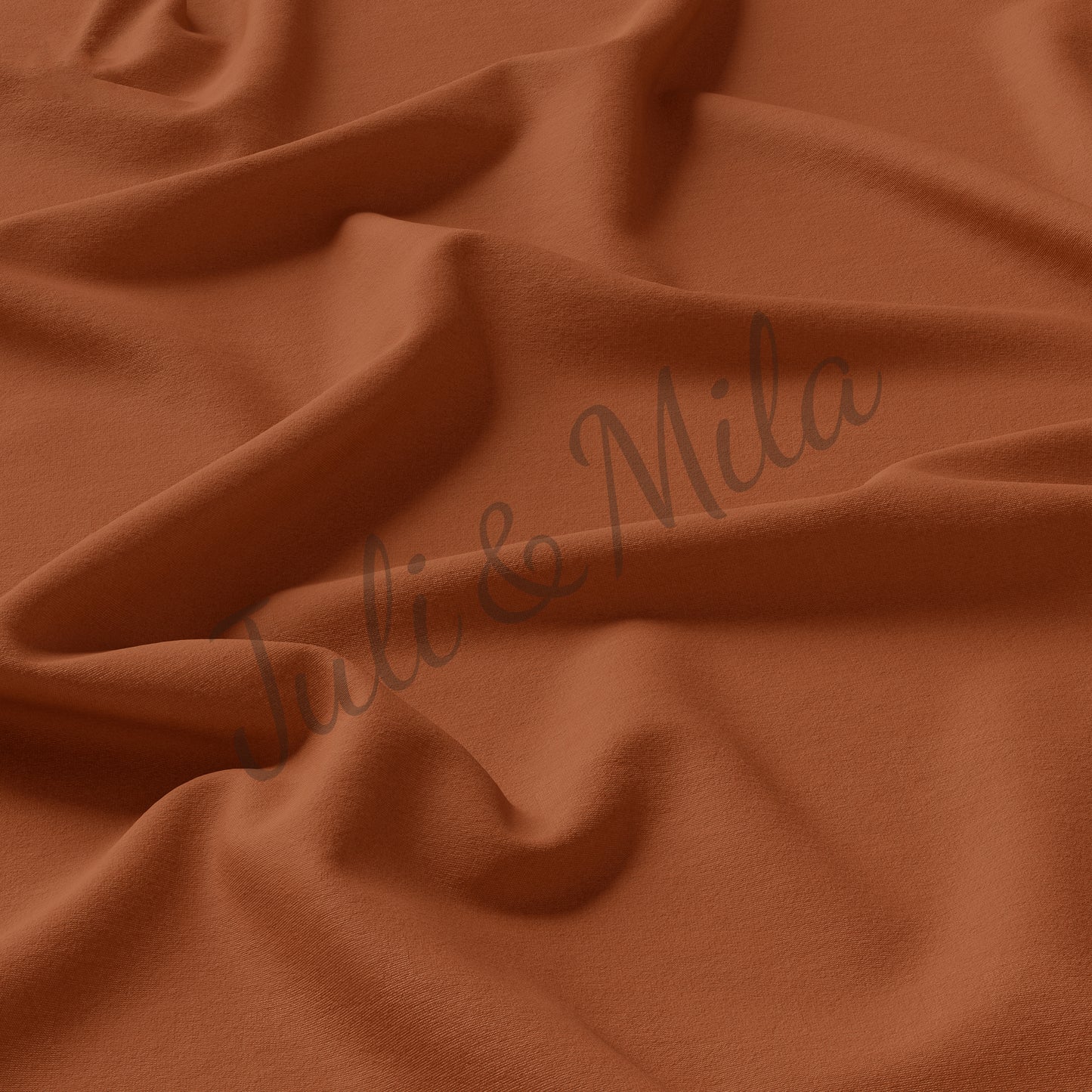 Cinnamon Stick Double Brushed Polyester Fabric