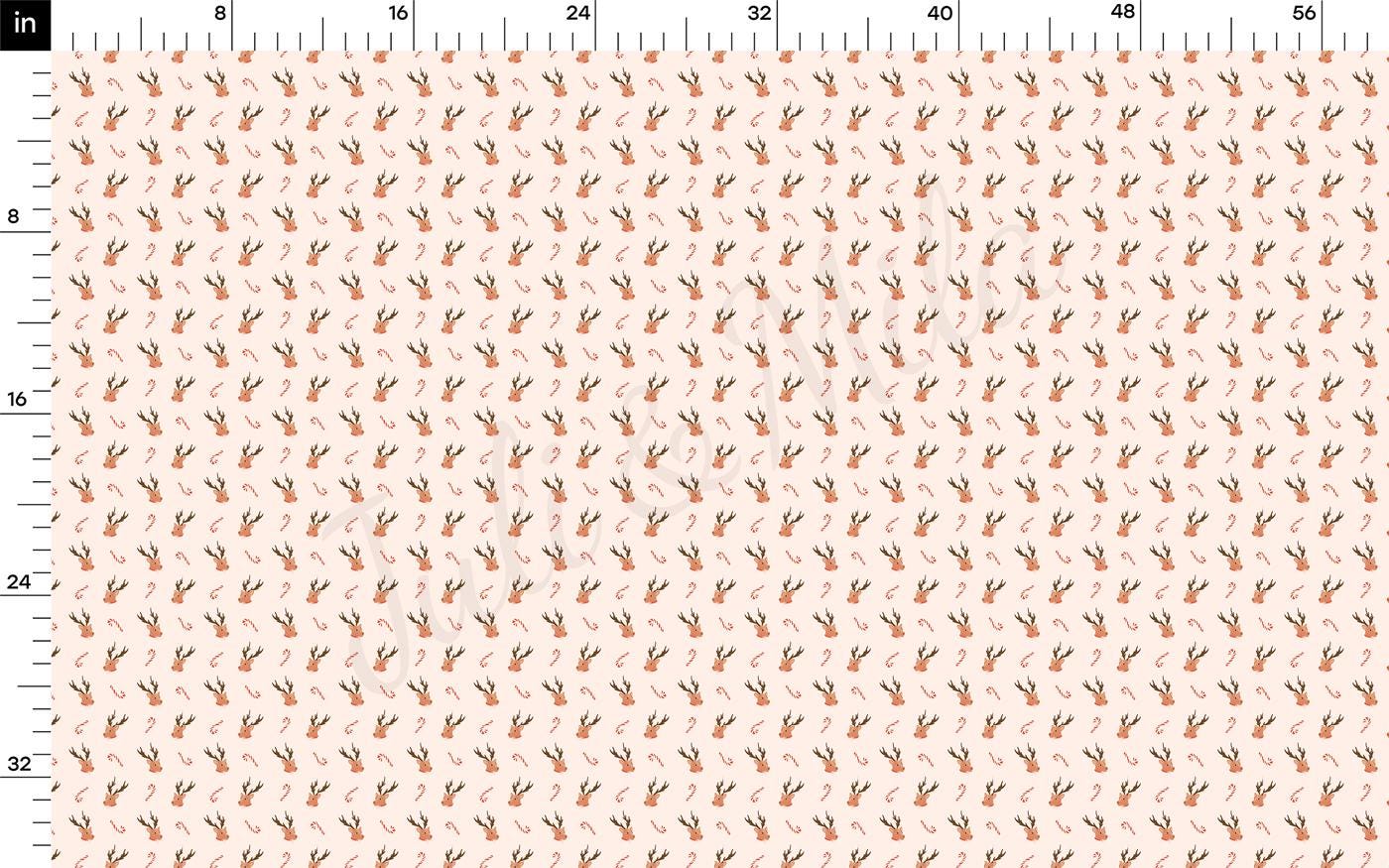 a ruler with a flower pattern on it